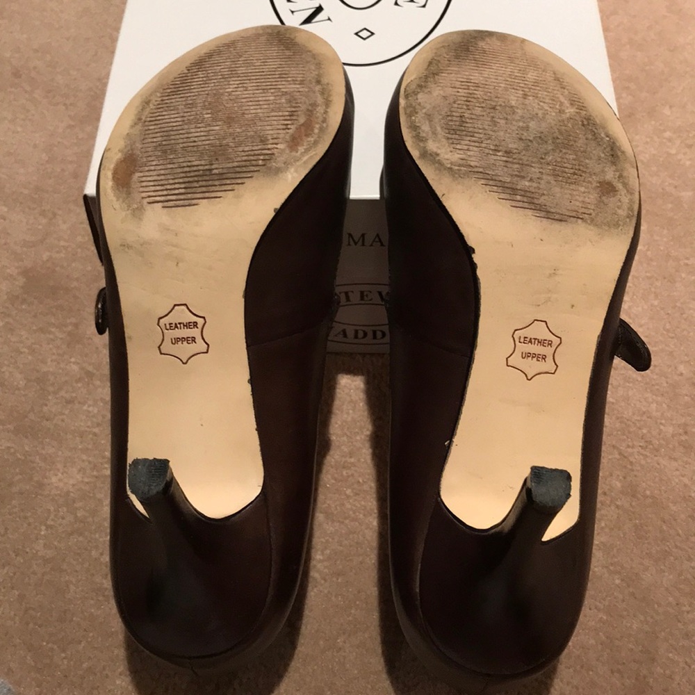 Steve Madden Loucee brown leather - Picture 5 of 5